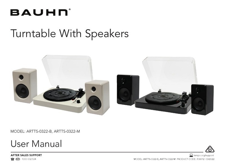 Bauhn ARTTS-0322-B User manual