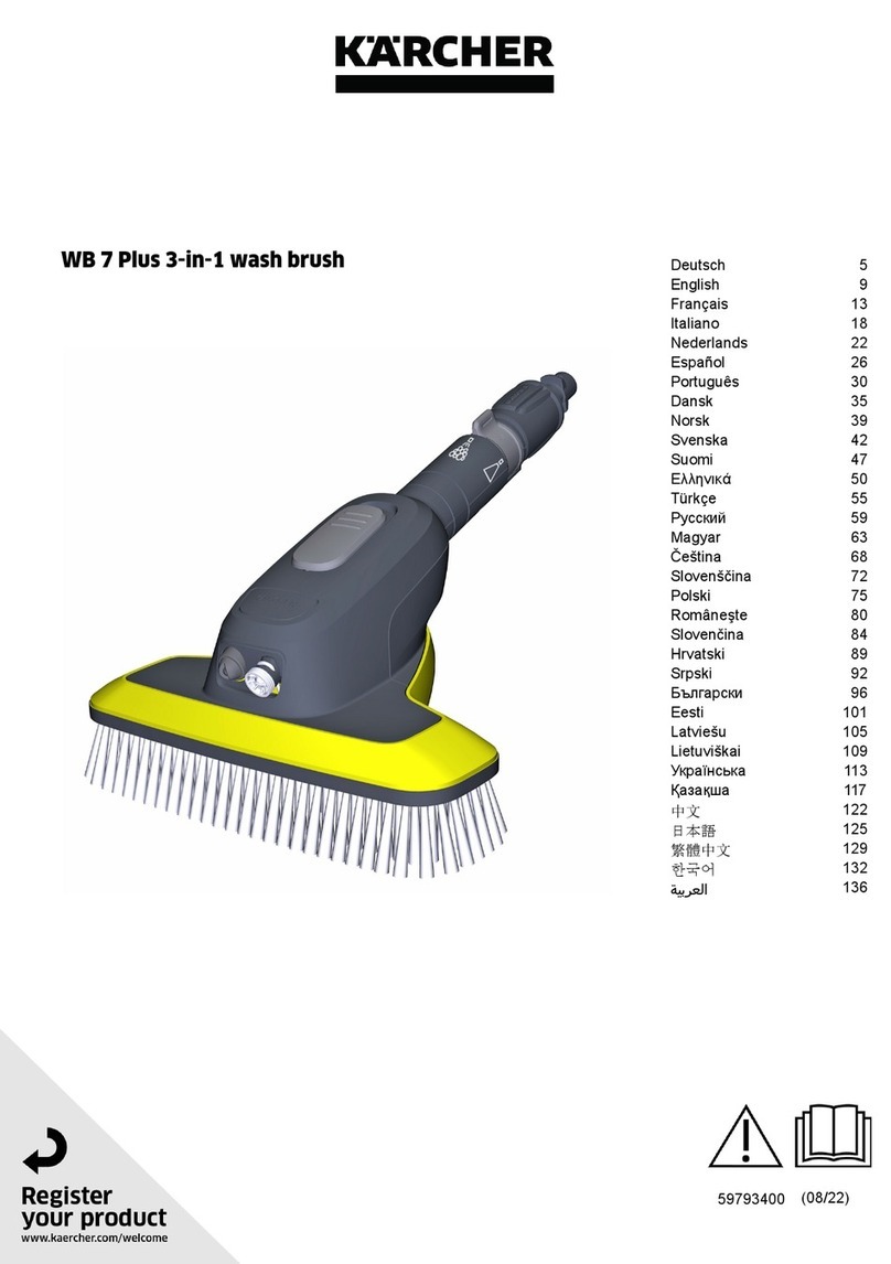 Kärcher WB 7 Plus User manual