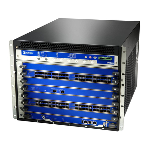 Juniper SRX 5800 installation instructions