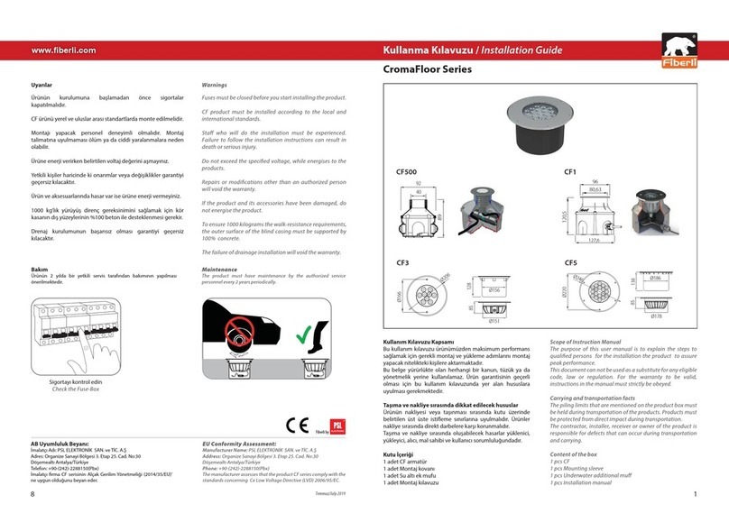 Fiberli CromaFloor Series installation guide