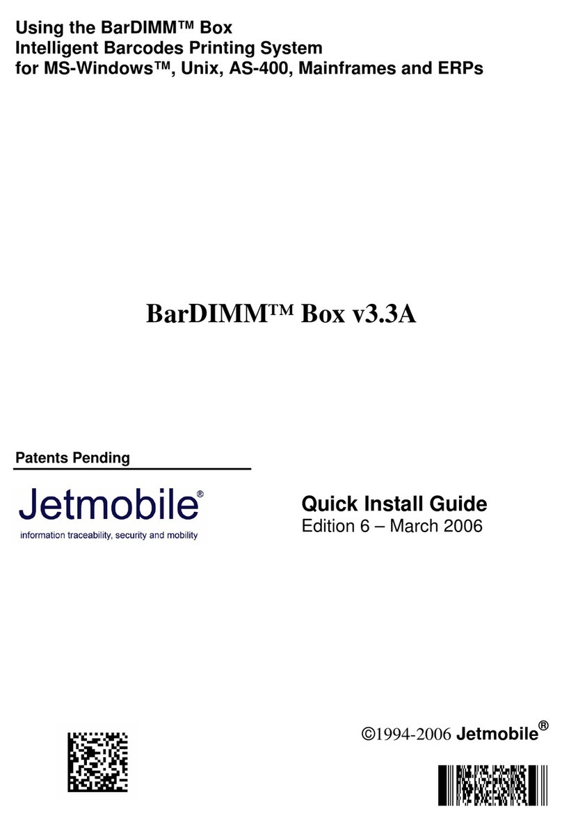 Jetmobile BarDIMM Box v3.3A Quick install guide