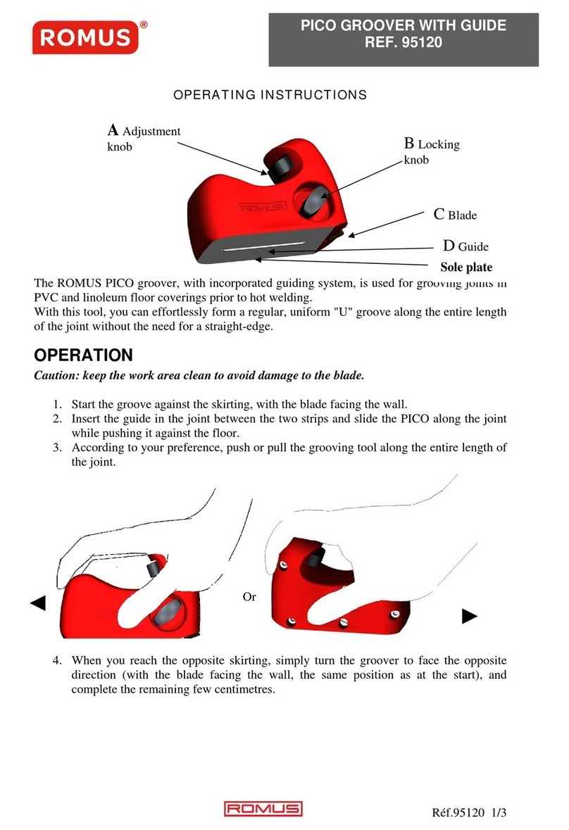 Romus 95120 operating instructions