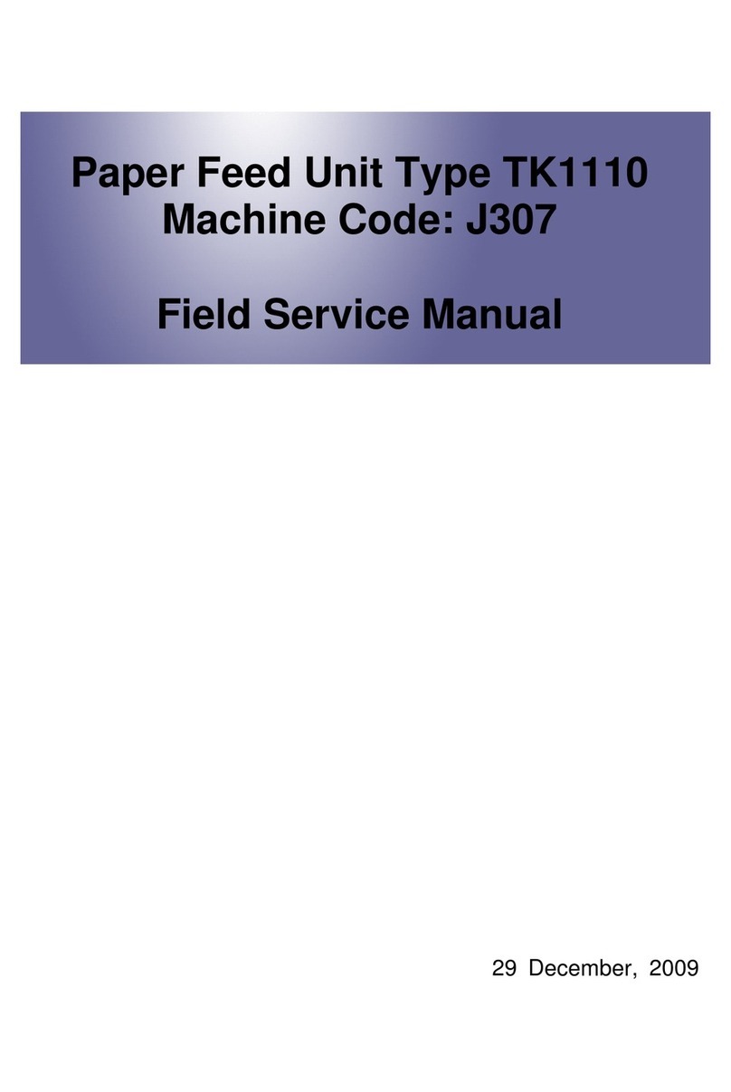 Kyocera TK1110 Field service manual