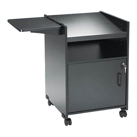 LDI Spaces SAFCO 8927 User manual