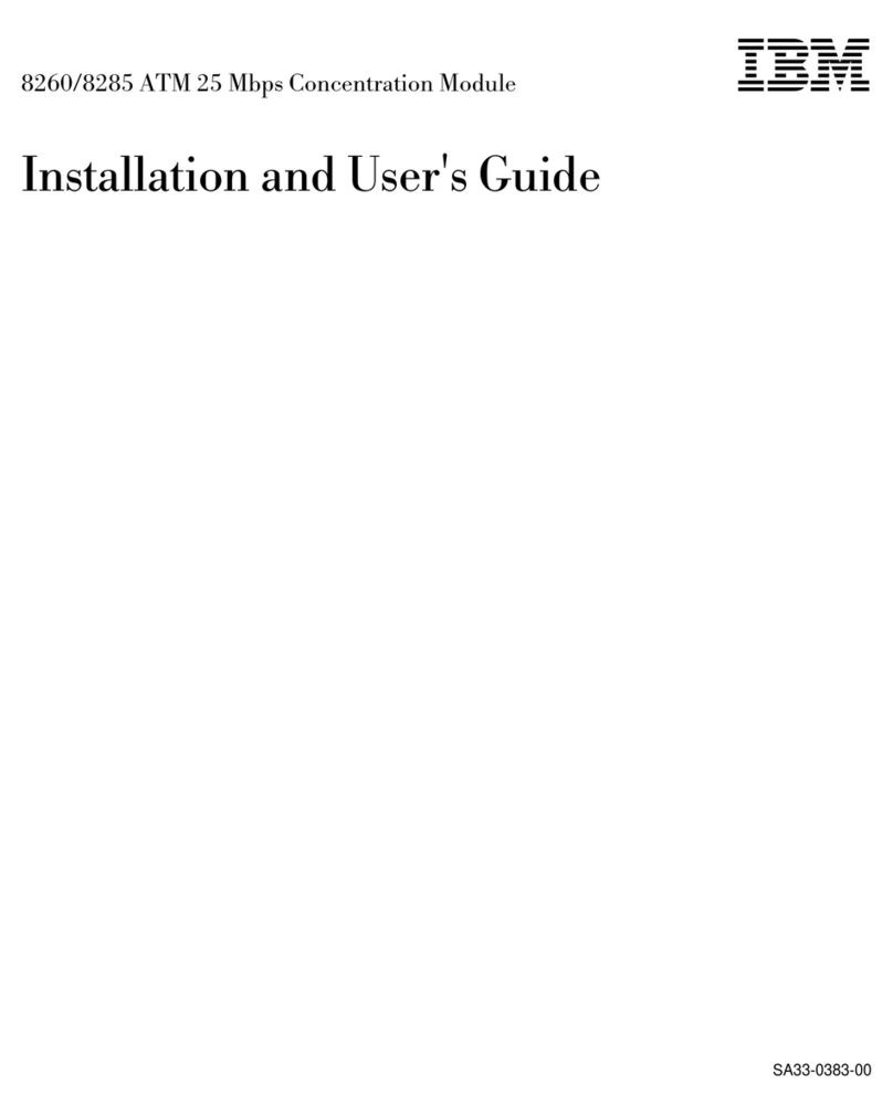 IBM 8260 User manual