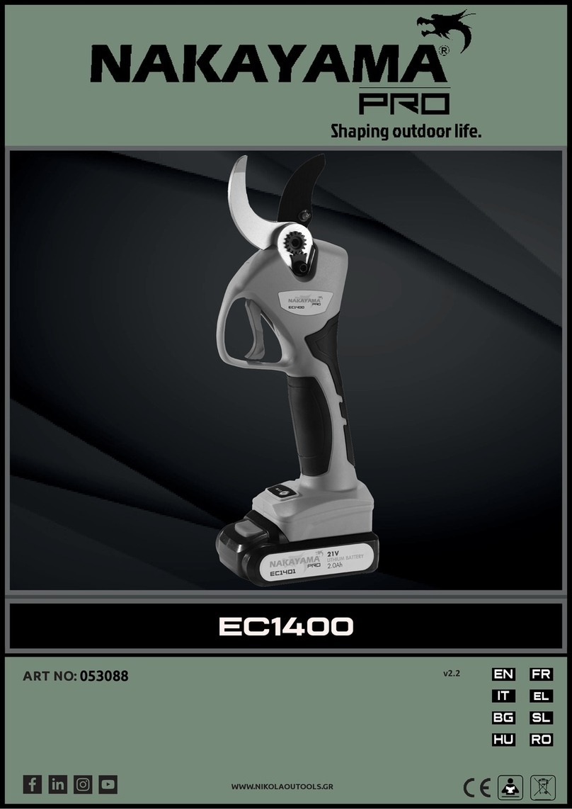 Nakayama PRO EC1400 manual