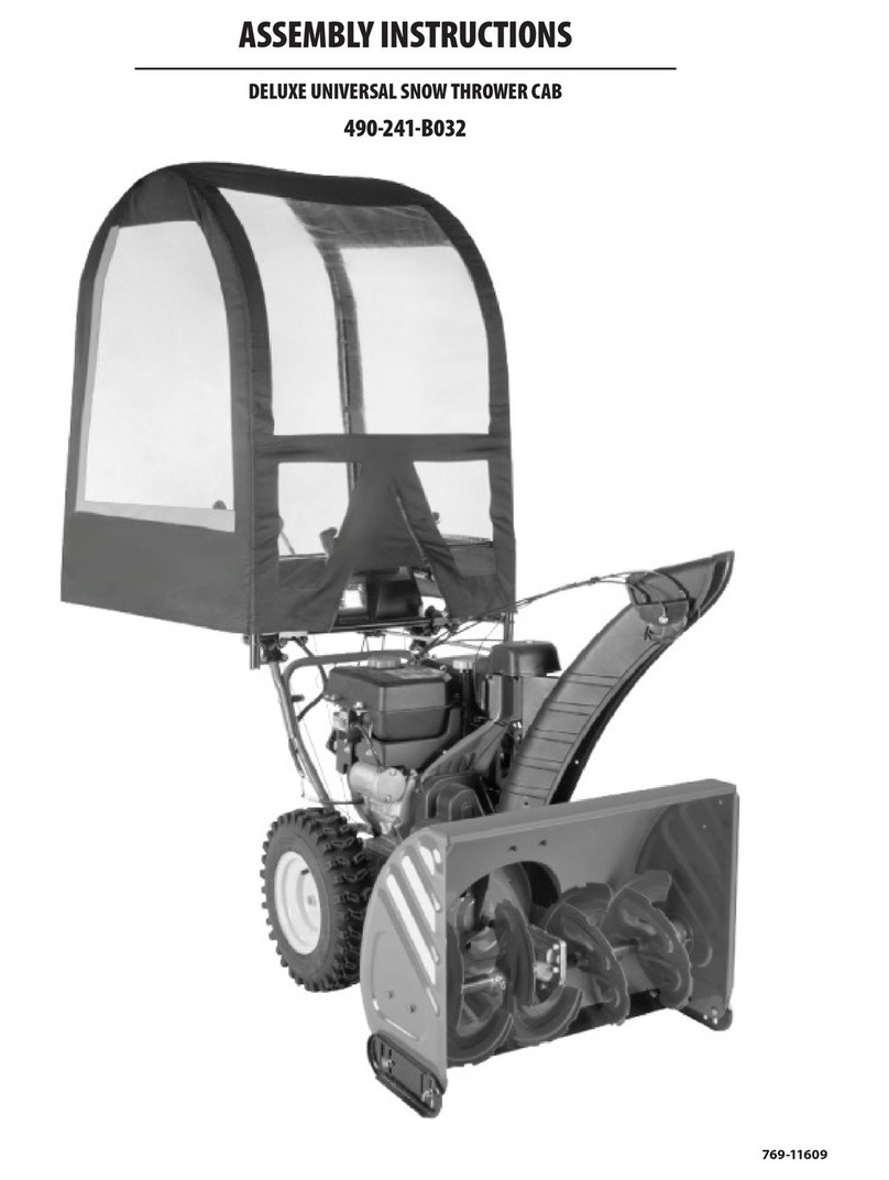 MTD 490-241-B032 User manual