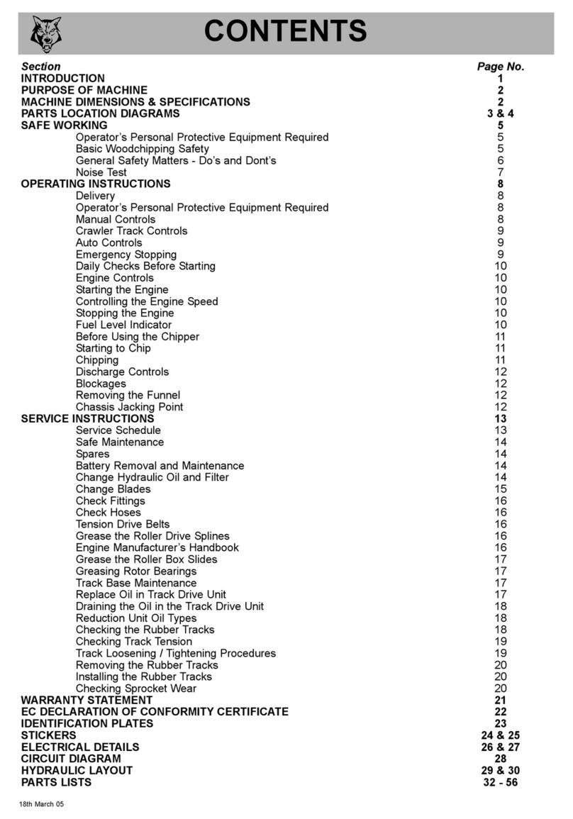 Timberwolf TW 150VTR User manual