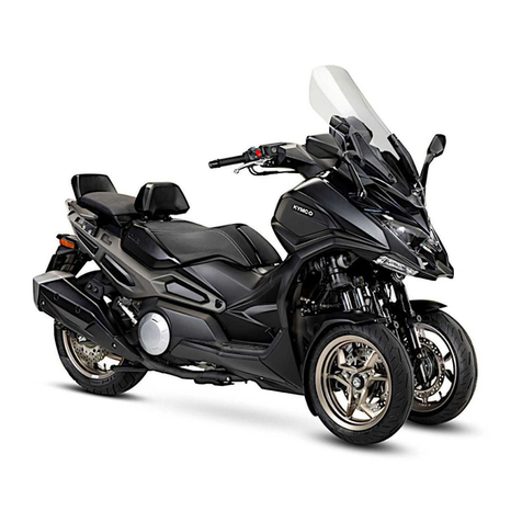 KYMCO CV3 Series User manual