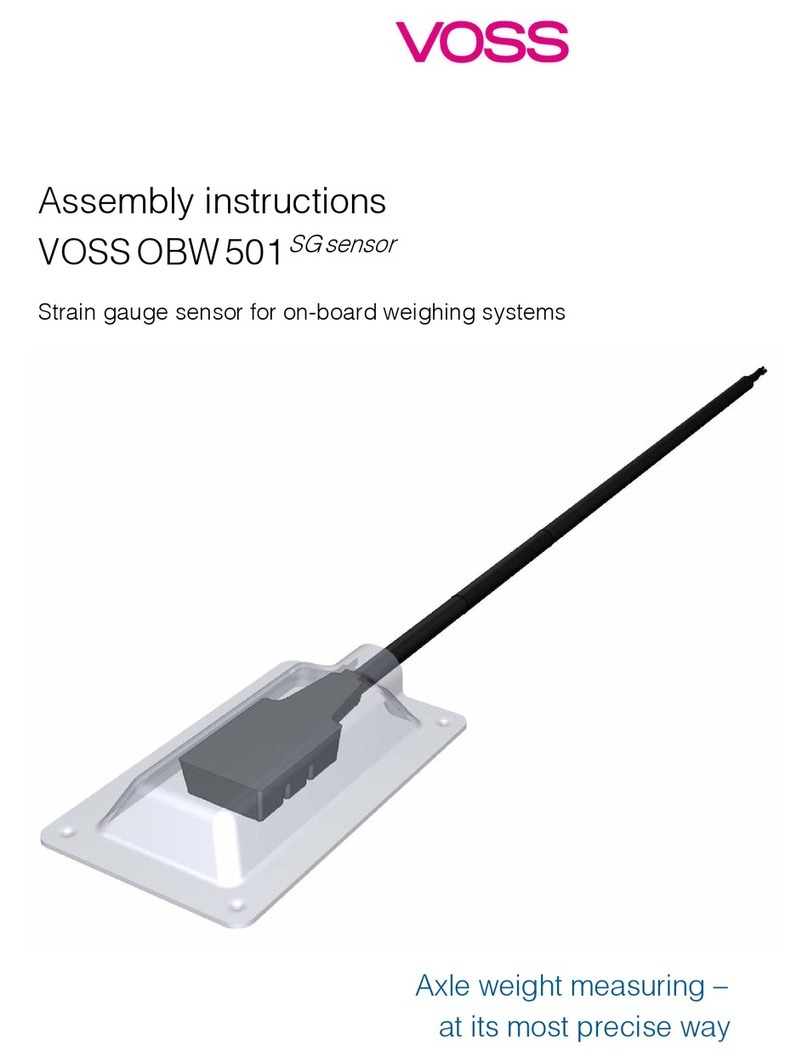 VOSS OBW 501 Assembly instructions