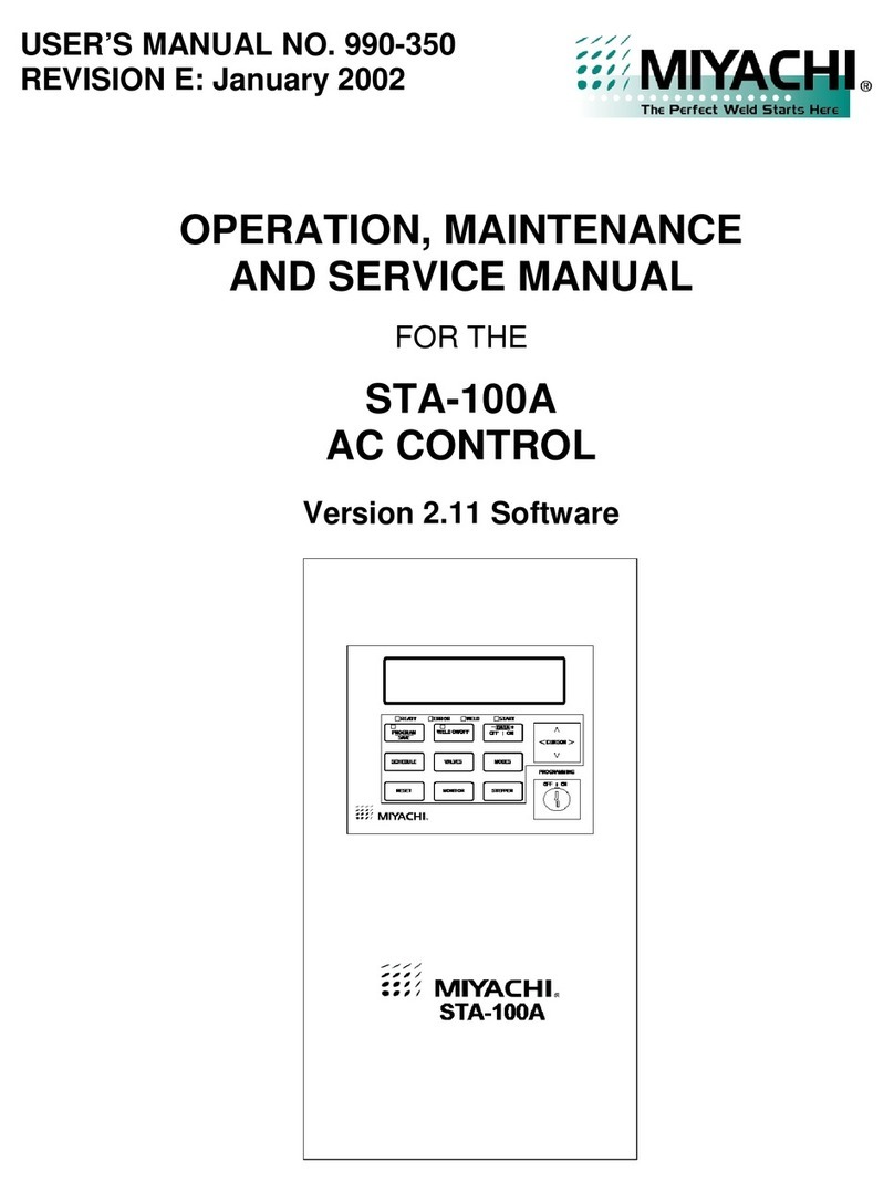 Miyachi STA-100A Manual