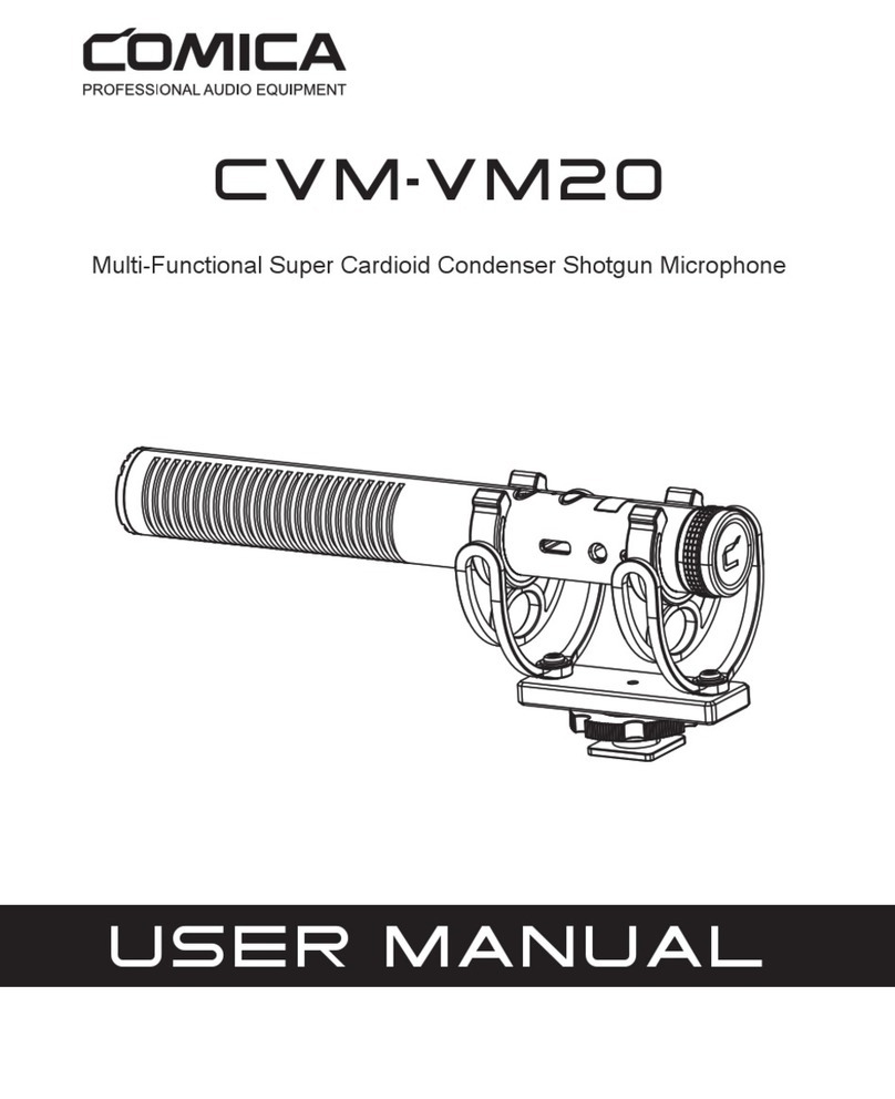 Comica CVM-VM20 user manual