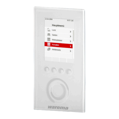 WAREMA Wisotronic installation instructions