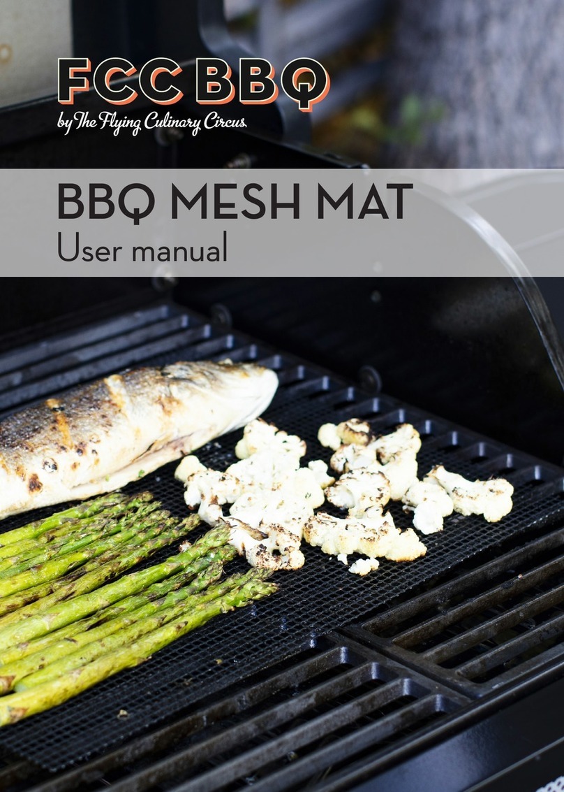 FCC BBQ BBQ MESH MAT User manual