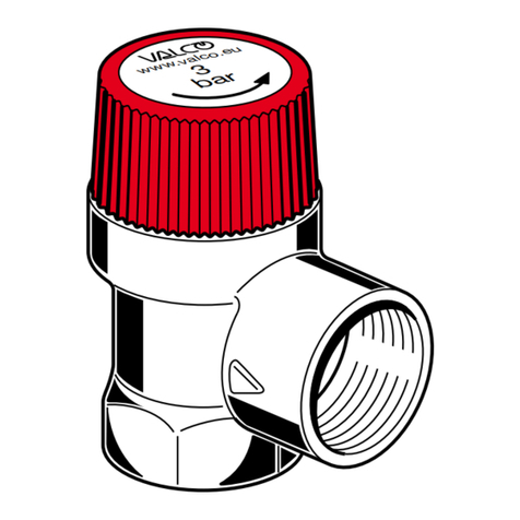 VALCOBABY VSG Series Installation and operating instructions