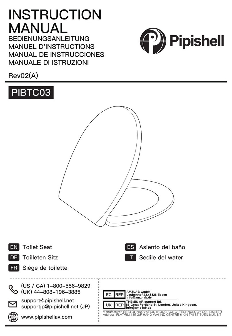 Pipishell PIBTC03 instruction manual