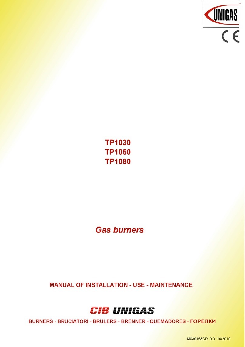 Unigas TP1030 User manual