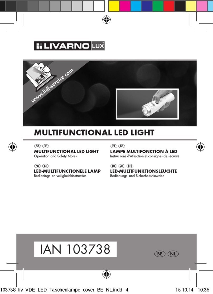 LIVARNO LUX 103738 User manual