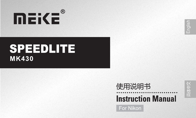 Meike Speedlite MK430 instruction manual