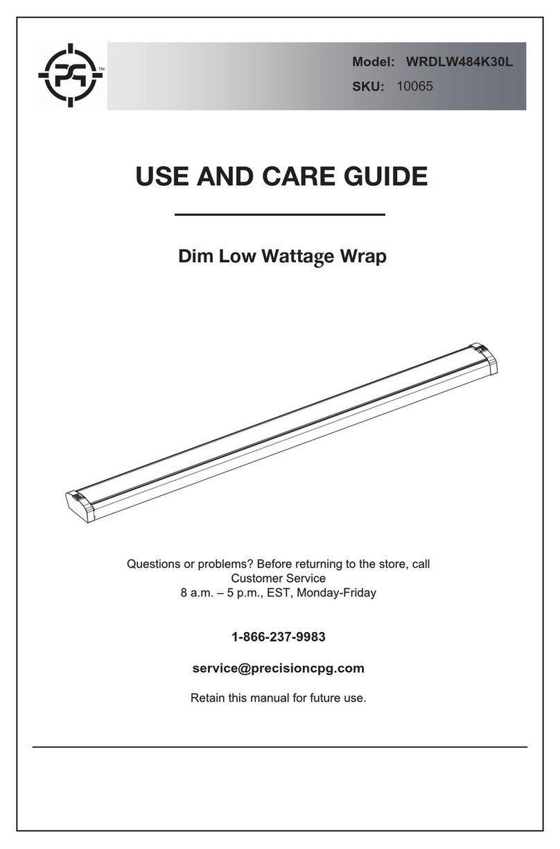 Precision WRDLW484K30L Use and care guide