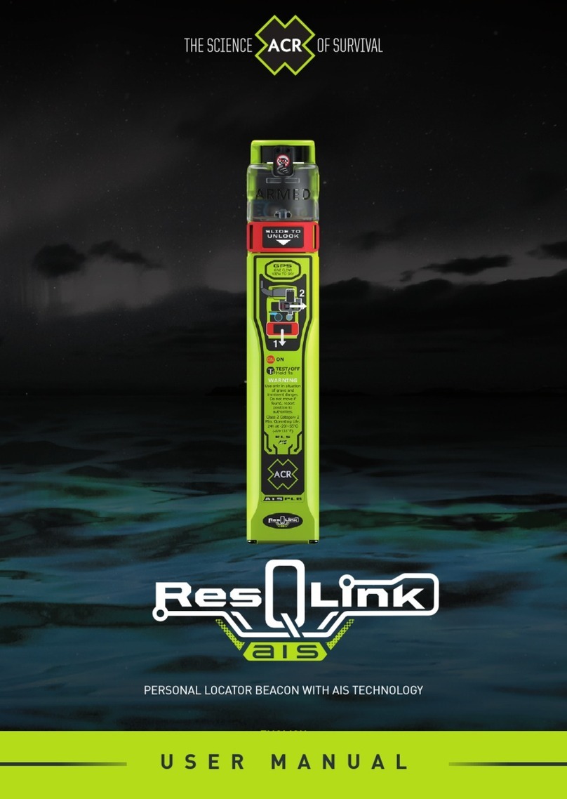 ACR Electronics ResQLink AIS User manual