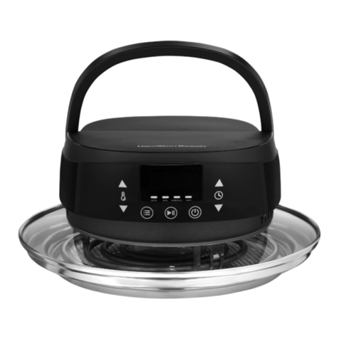 Hamilton Beach Round Air Fry Lid manual