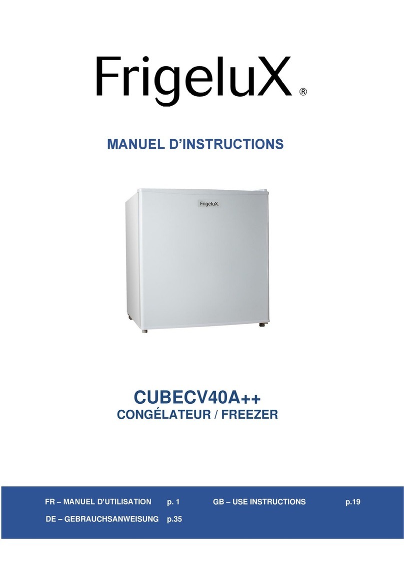 Frigelux CUBECV40A++ Use instruction