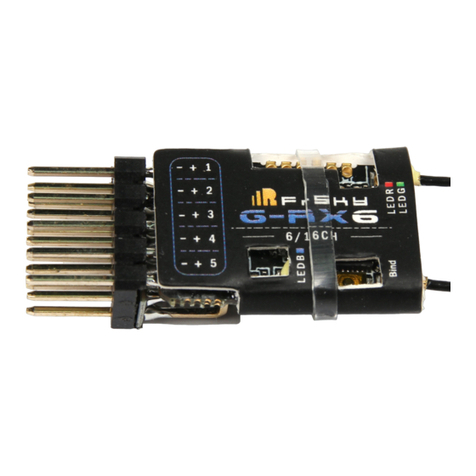 FrSky ACCST G-RX6 User manual