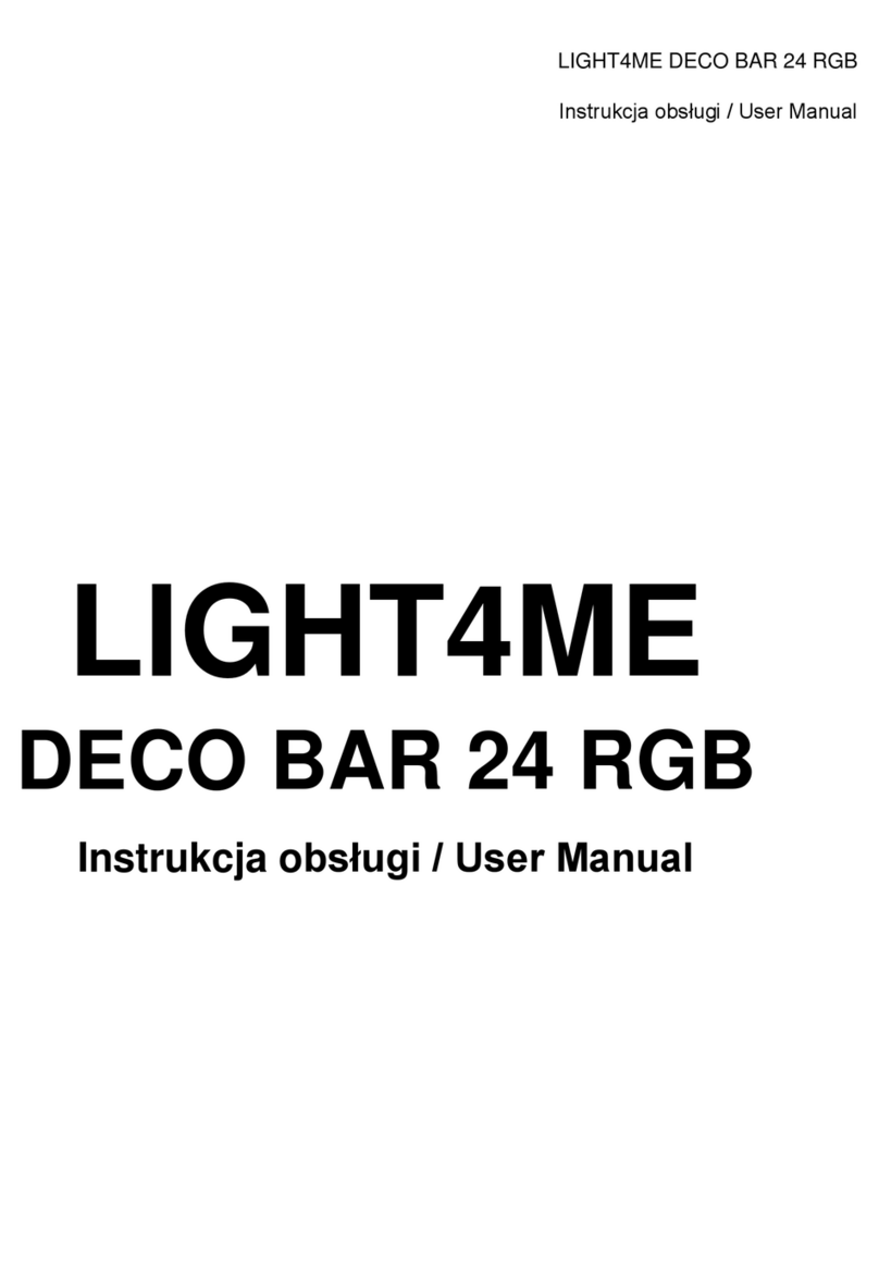 Light4Me DECO BAR 24 RGB User manual