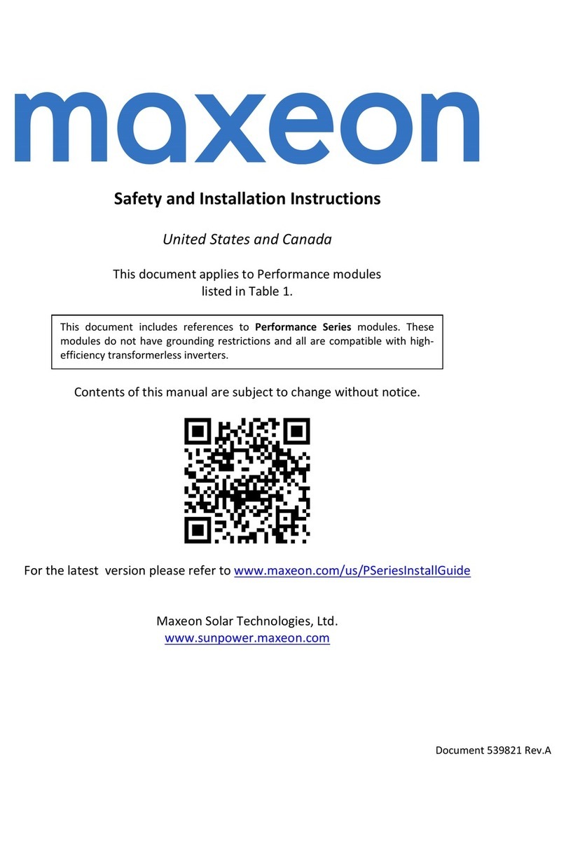 Maxeon SPR-P5-545-UPP installation instructions Maxeon SPR-P5-545-UPP installation instructions