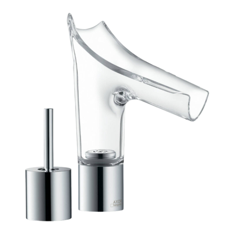 Hans Grohe AXOR Strack V 12115000 Instructions for use/assembly instructions