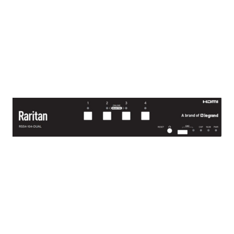 LEGRAND Raritan Secure Switch Series user guide