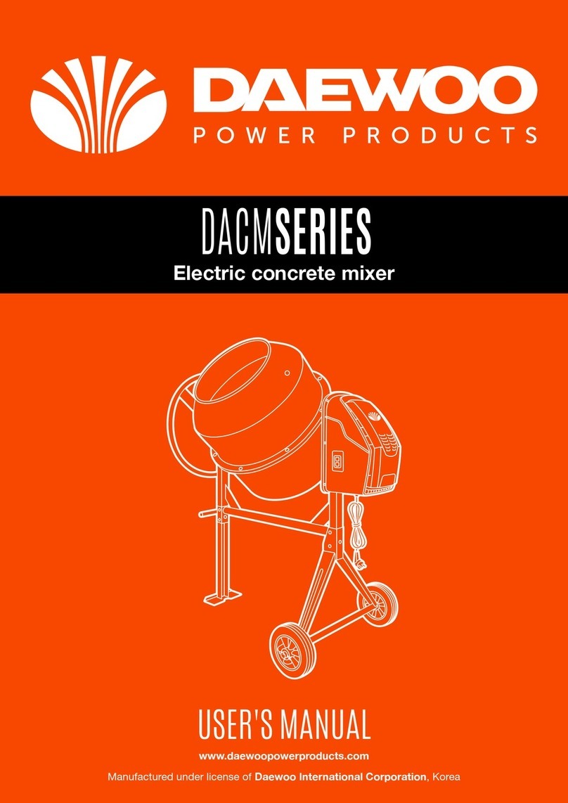 Daewoo DACM Series user manual