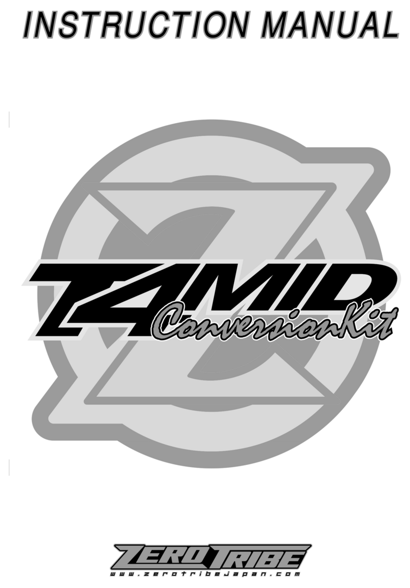 ZEROTRIBE T4 MID Conversion Kit User manual