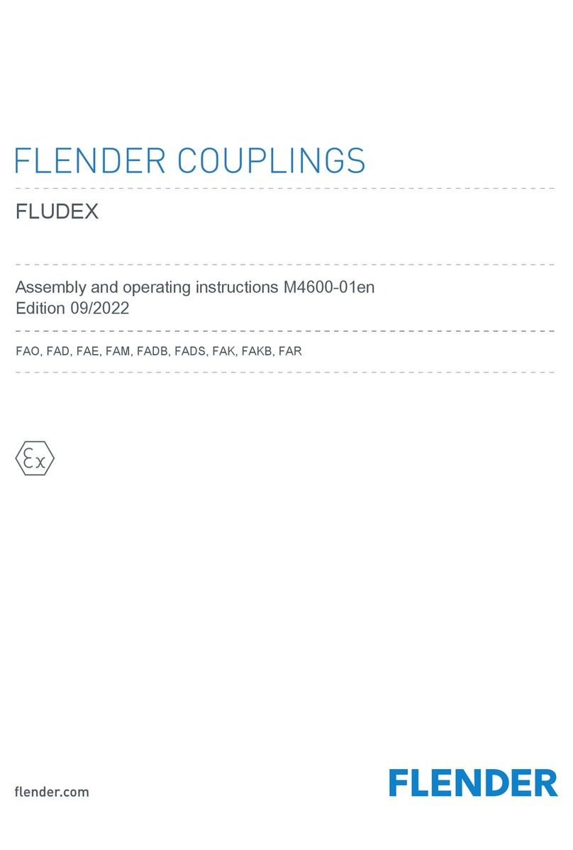 FLENDER FLUDEX FAO Assembly and operating instructions FLENDER FLUDEX FAO Assembly and operating instructions
