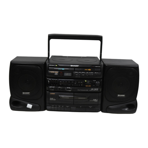 Sharp GX-CH170X User manual