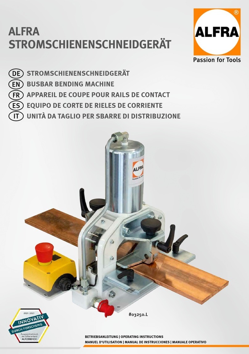 ALFRA 03250.L User manual