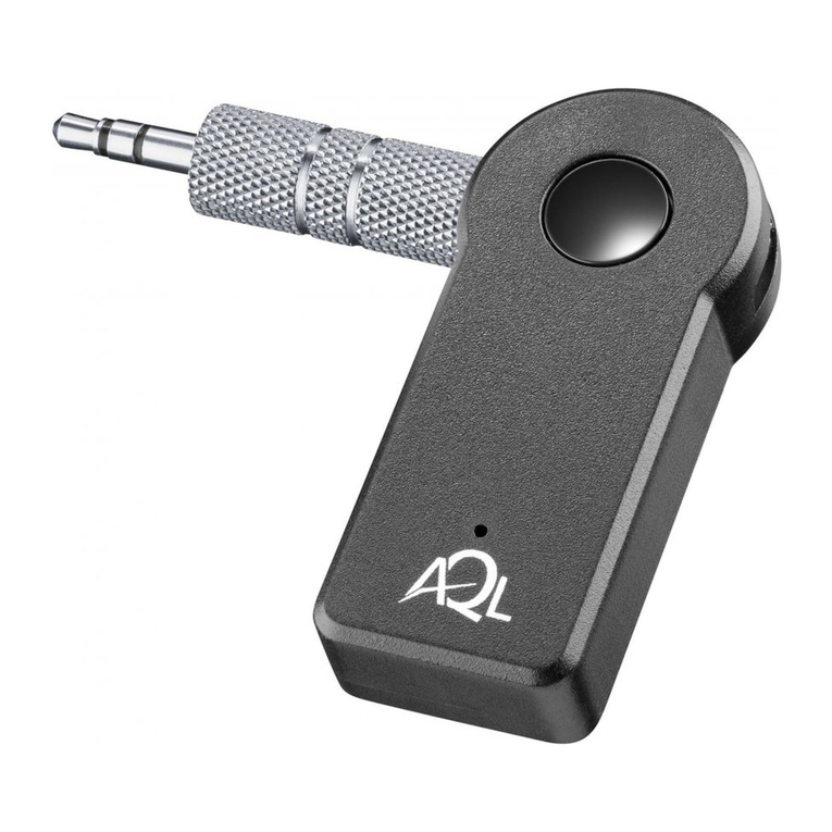 AQL AUDIO RECEIVER quick start guide