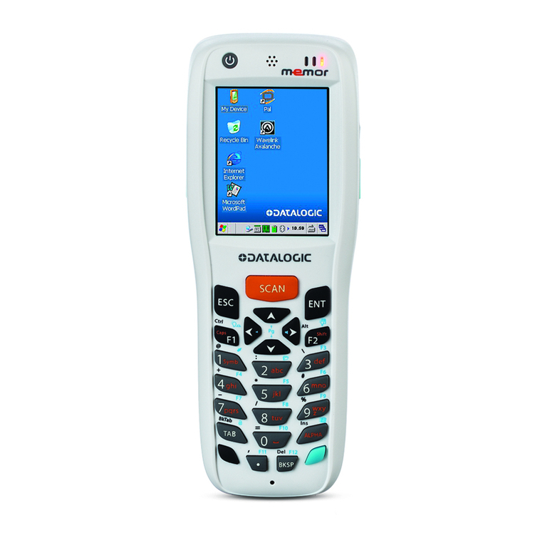 Datalogic Memor X3 Healthcare quick start guide