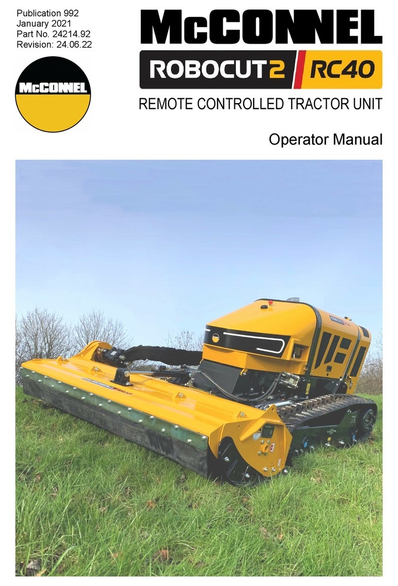 McConnel ROBOCUT2 RC40 Operator's manual