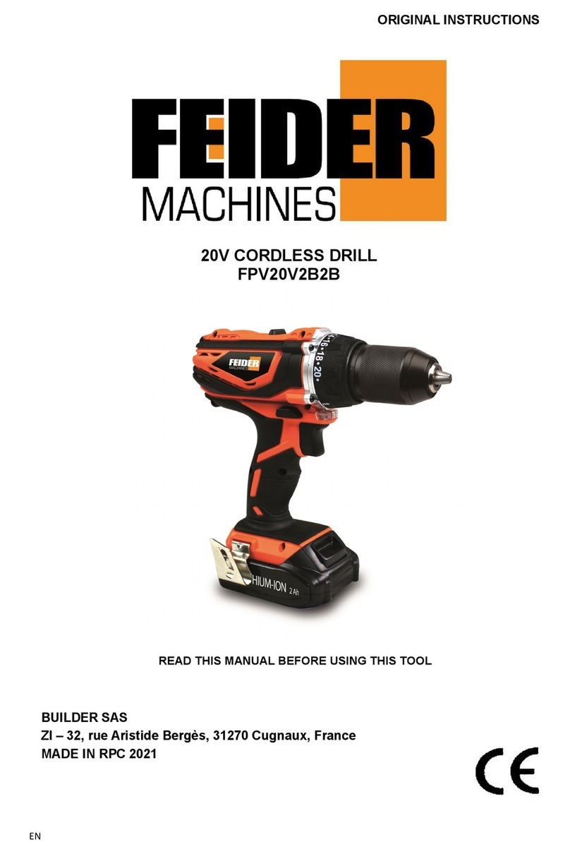 Feider Machines FPV20V2B2B User manual
