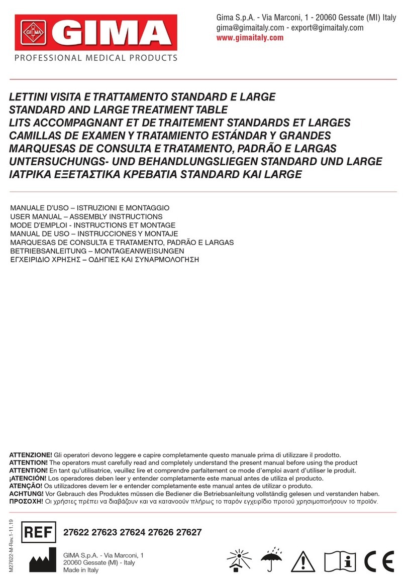 Gima 27622 User manual & assembly instructions