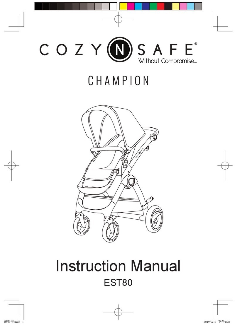 Cozy N Safe CHAMPION EST80 instruction manual