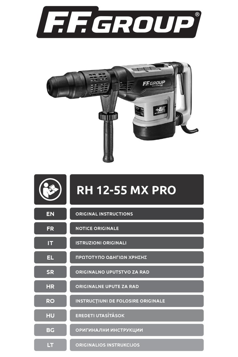F.F. Group RH 12-55 MX PRO Original instructions
