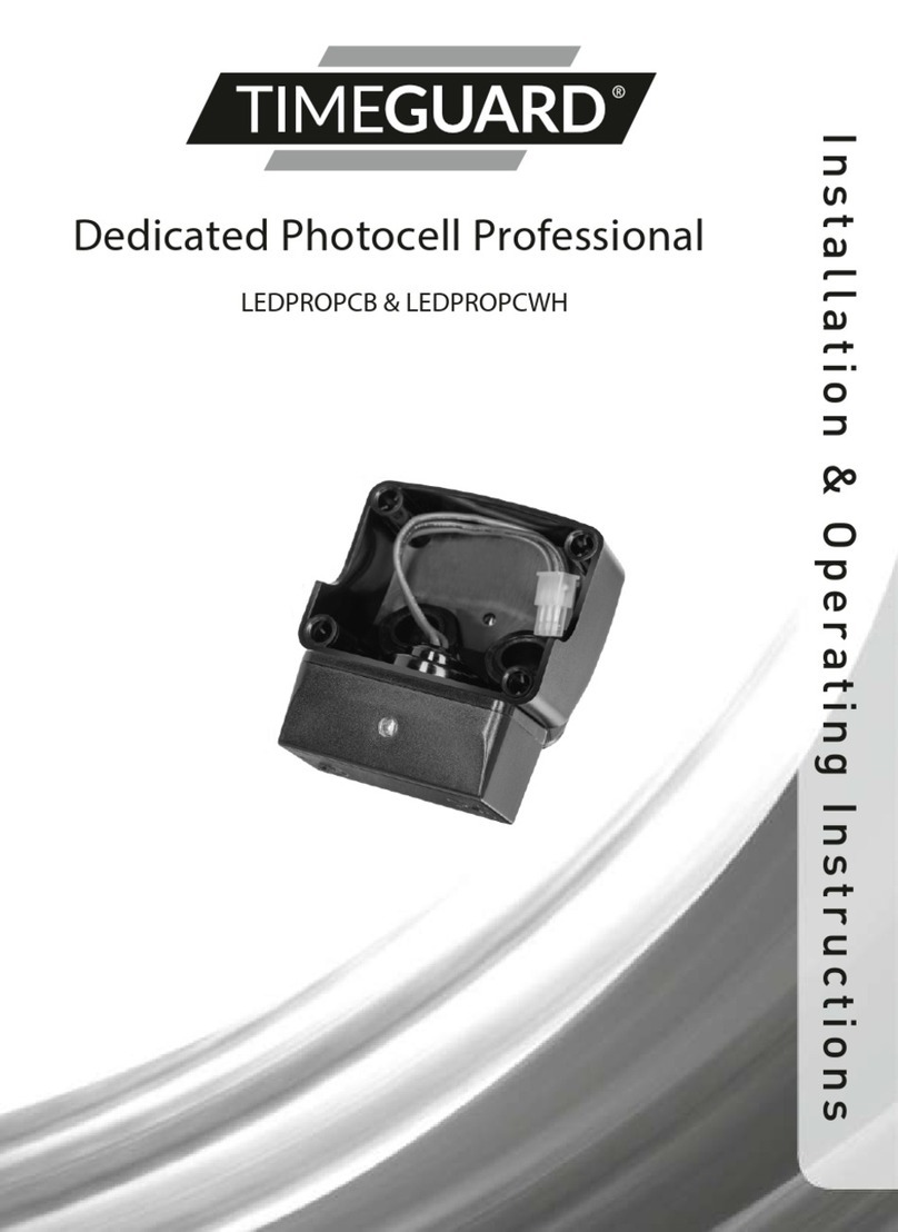 Timeguard LEDPROPCB Installation & operating instructions