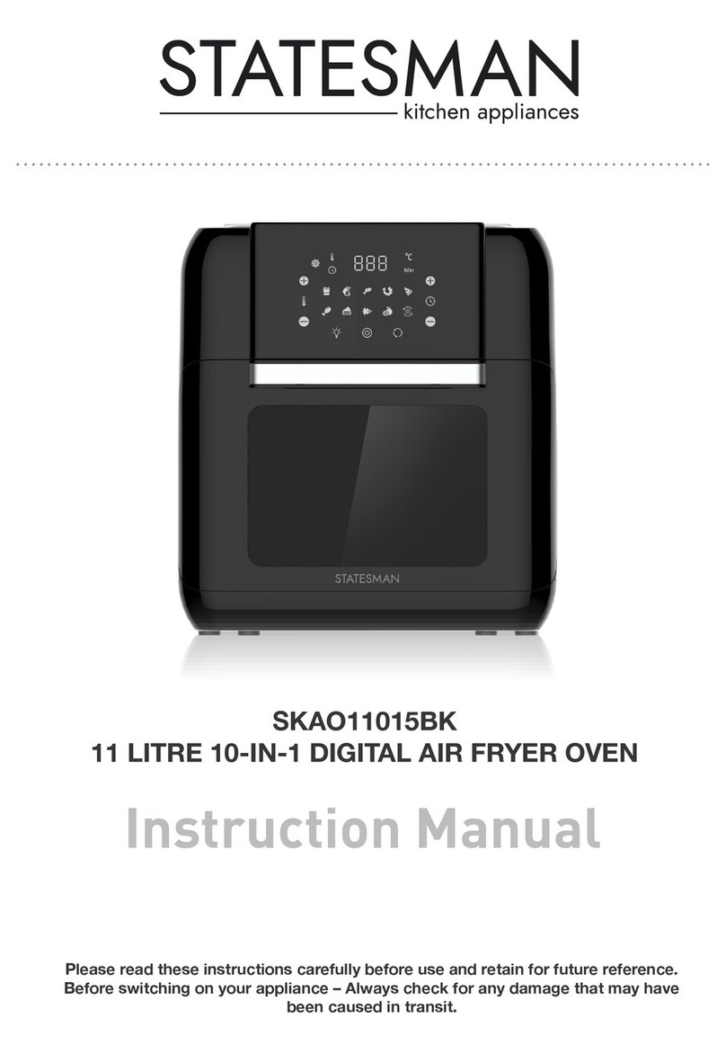 STATESMAN SKAO11015BK instruction manual