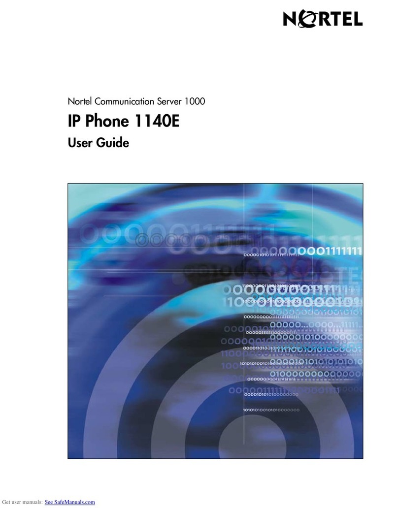 Nortel 1140E user guide