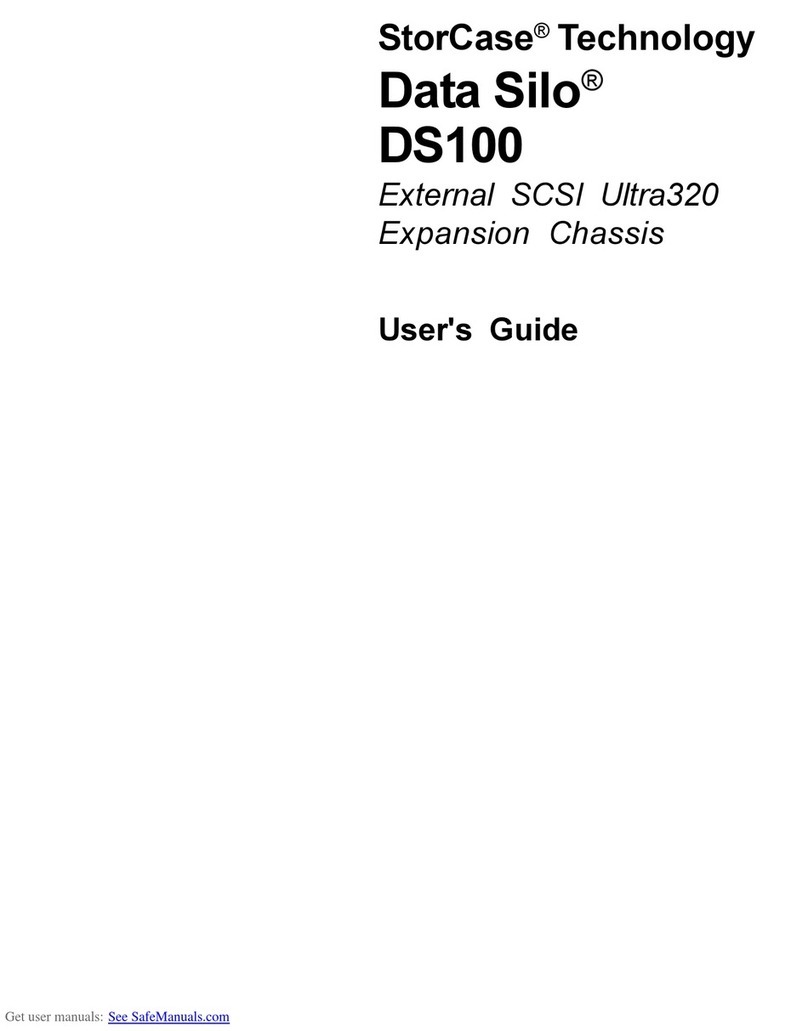 StorCase Technology Data Silo DS100 user guide