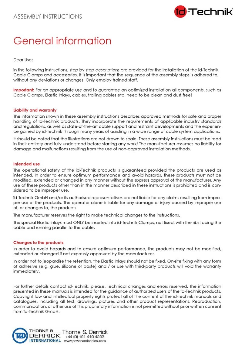 Thorne & Derrick id-technik KP Series User manual