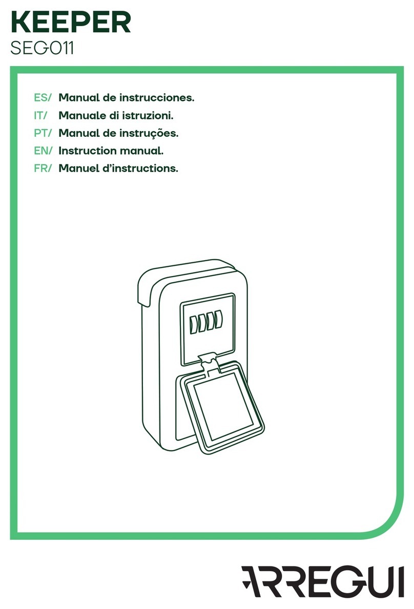 Arregui KEEPER User manual